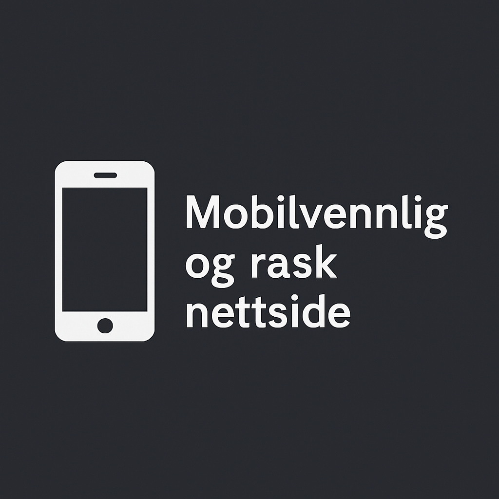 Mobilvennlig nettside for små bedrifter